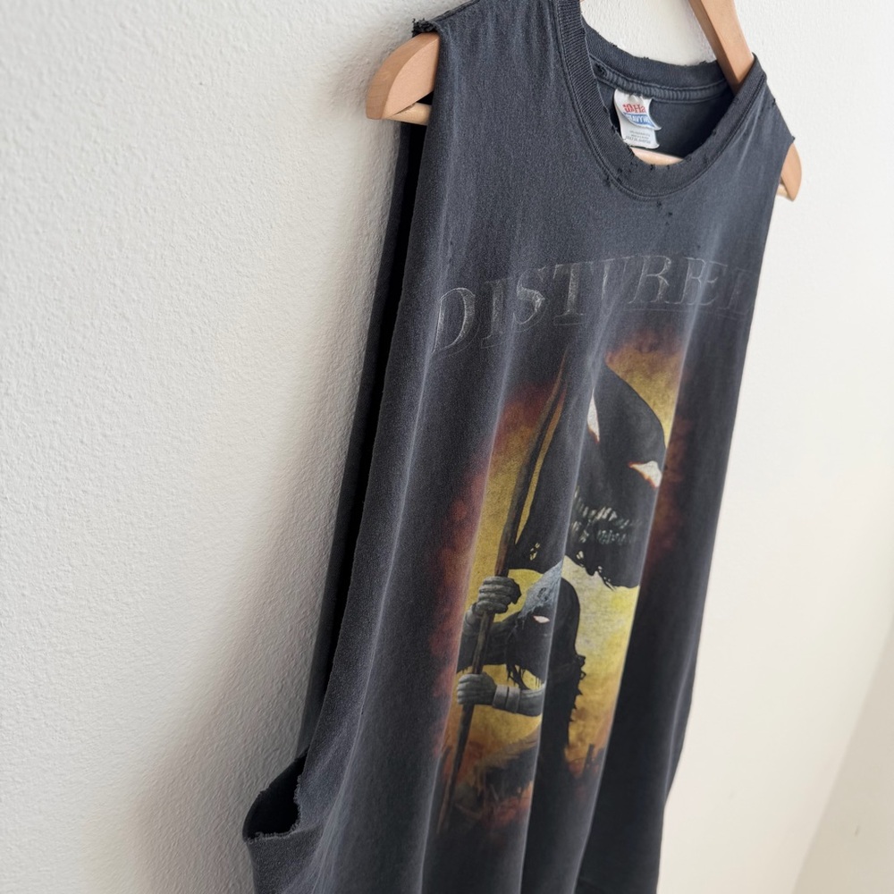 Disturbed Heavy Metal Muscle Tee - Picture 7 of 11